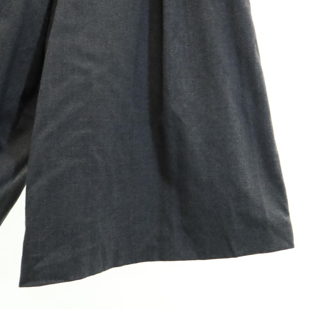 ANAYI Made in Japan Wool Blend Wide pants 38 gray With belt Women Used
