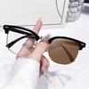 Vintage Eye Protection Reading Glasses Ultralight Metal Presbyopic Eyewear Square Hyperopia Eyeglasses for Men Women +1.0 +4.0