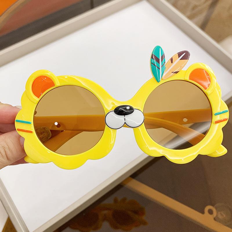 New Round Cute Kids Sunglasses For Boy Girls Toddler Lovely Baby Sun Glasses Children Protection Eyewear Uv400