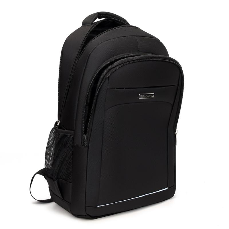 Stylish Business Backpack with Laptop Compartment and Side Mesh Pockets