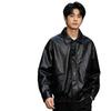 Locomotive Slim Leather Jacket Men's Leather Jacket Large Size Jacket British Fashion Men's PU Leather Jacket New Products