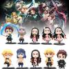 Adorable Q Version Nezuko Kamado Miniature Doll Keychain For Demon Slayer Collectors
