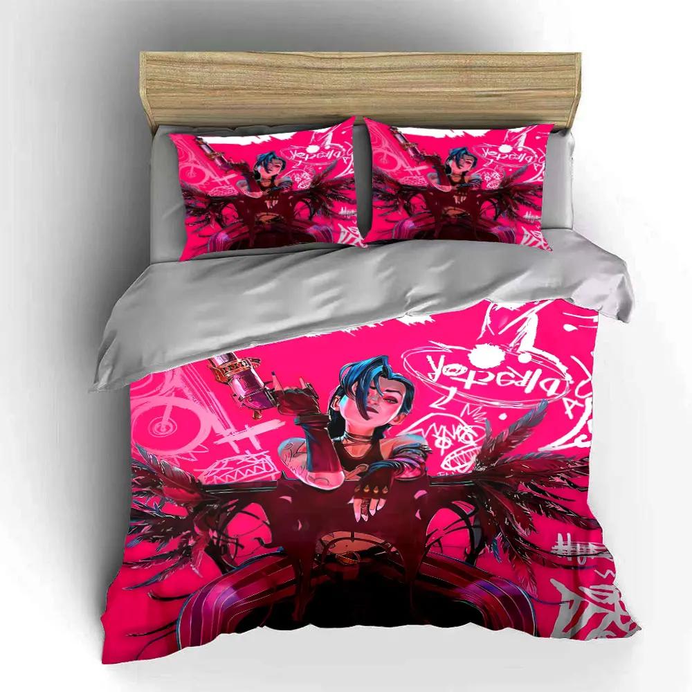 "Anime character Bold Character Art Decor Set" Soft Comfortable Duvet Cover Bedding Set Included 1*Duvet Cover & 2*Pillowcases