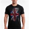 Union Jack Flagge Großbritannien Vintage Look T-Shirt Sommer Lässig Baumwolle T-Shirt Übergroß Streetwear Oberteile Unisex Unisex Unisex