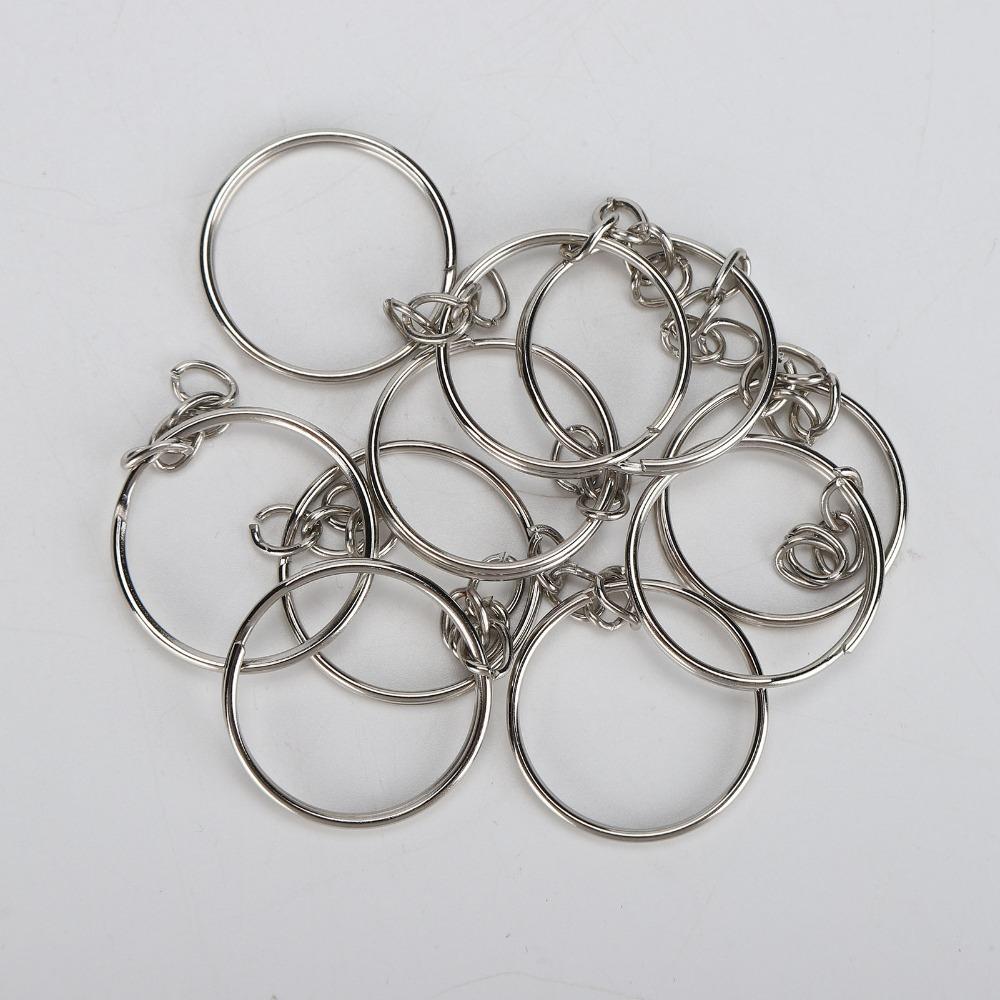 20pcs Plastic Heat Shrink Sheets Easy To Cut Transparent White Shrinky Art Paper 2.5CM Key Ring 20×14.5CM