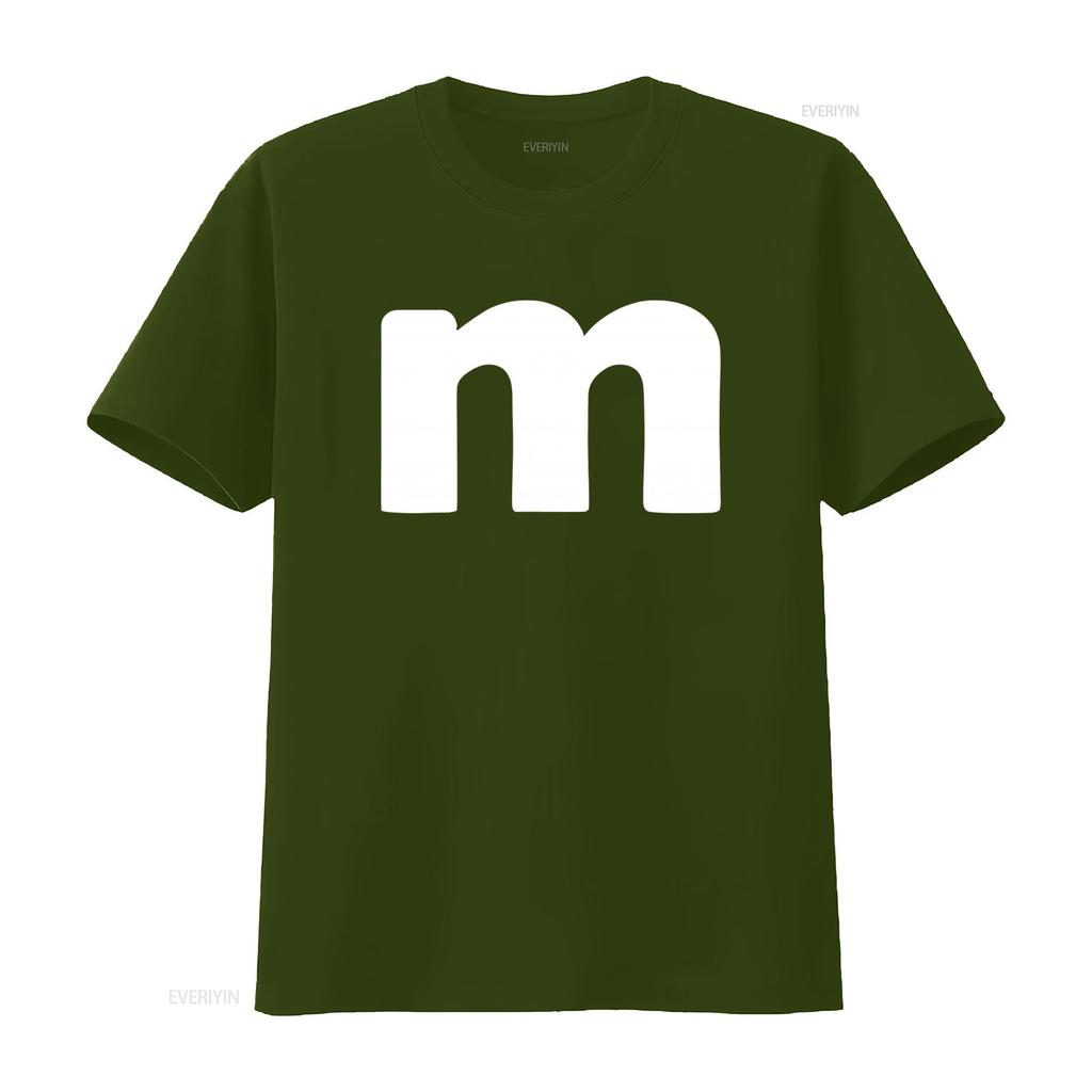 M CANDY Halloween Costume Funny Group Party Cute Kids Toddler T Shirt Vintage Washed Comfortable Homme Versatile
