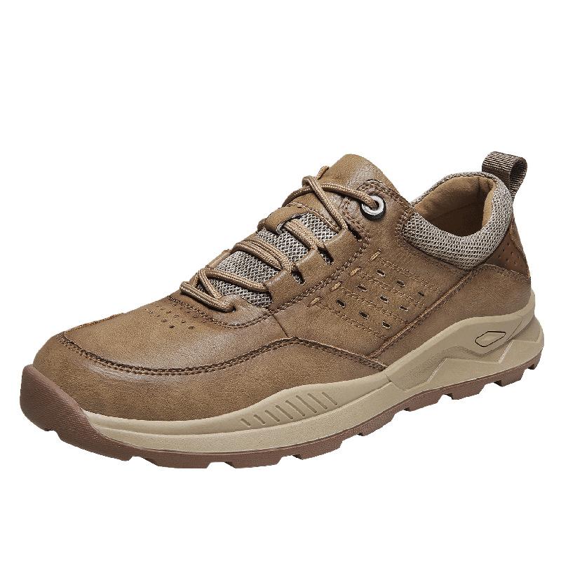 

МОДНЕ ВЗУТТЯ Чоловічі дихаючі спортивні кросівки Спортивне взуття для бігу Відкритий жіночий теніс Тренажер для тренажерного залу 44 пісочний