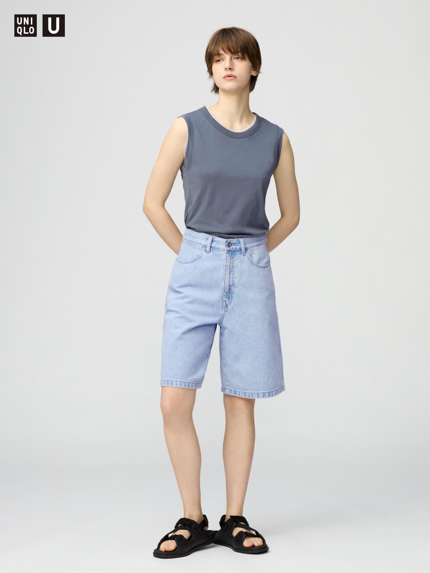 

Джинсовые бермуды Uniqlo