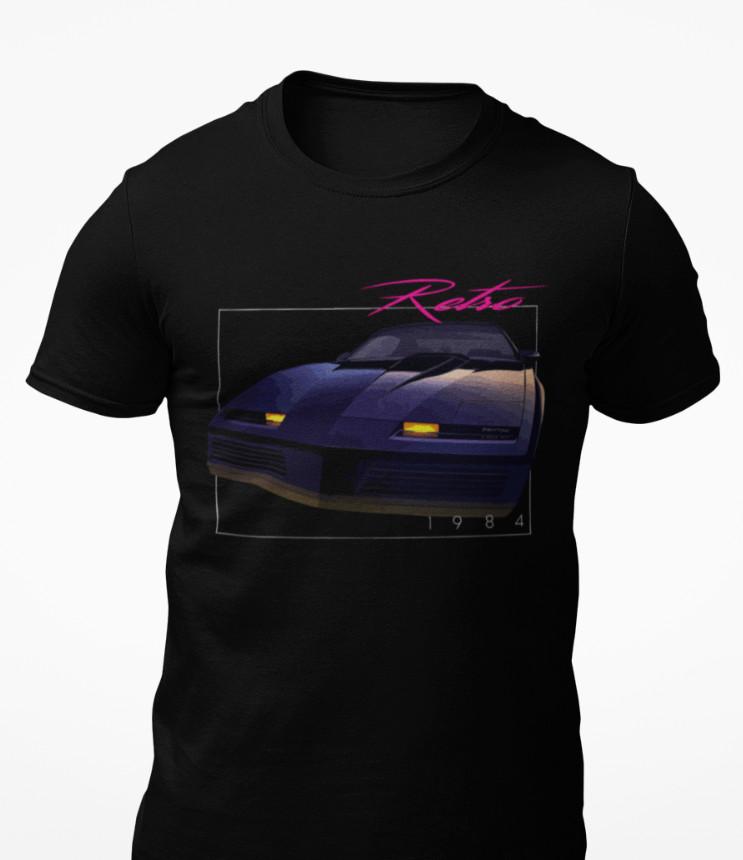 Retro 1984 Firebird 80er Jahre Ästhetik Kurzarm Unisex Shirt