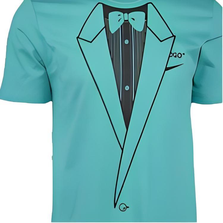 Camiseta Unisex OFF WHITE Azul Lago BQ0827-458