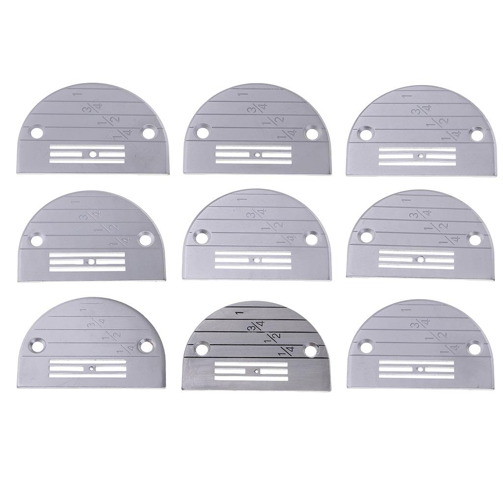 Throat Plate for Flat Lockstitch Industrial Single Machines Steel