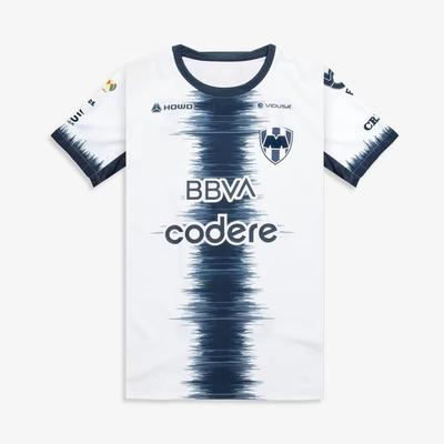 2026 Monterrey 3D Tlačený Futbalový Dres Pánsky Dámsky Letný Športový Nadrozmerný Tričko Priedušný Rýchloschnúci Streetwear Oblečenie