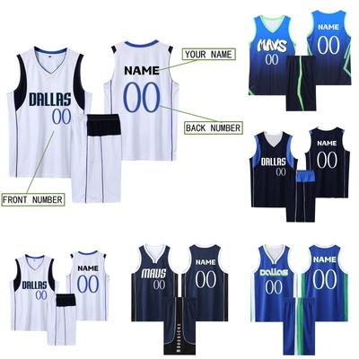 Basketball Name/NumberCustom Clothes Kids Basketball Suit Classic Tops + Pants Basketball Jerseys Suit Set