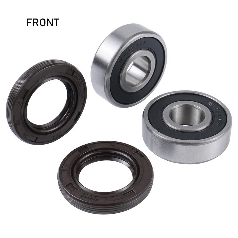 NICECNC Motorcycle Front Rear Wheel Hub Bearing Oil Seal Kit For Yamaha YZ85 2002-2018 YZ65 YZ80 93306-20120-00 93106-20031-00