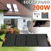 Foldable 200W Flexible Solar Panel Solar Charger Monocrystalline Solar Cell Waterproof for 600W Power Station Camping Solar RV