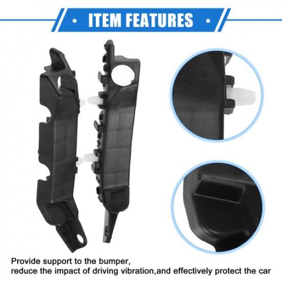 Bumper Brackets Support Fender Cover TWO  for Hyundai Elantra 2011-2013