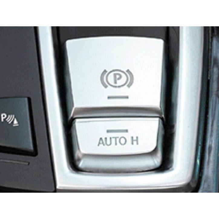 For BMW 7 Series 2009 2010-2015 Matte Silver Hand Brake Lever Trim Cover 2PCS