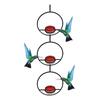 Humming Bird Feeders For Outdoors Round Feeding Tray Bird Feeders For Outdoors For Women Mom Hummingbird Lover Garden Watching