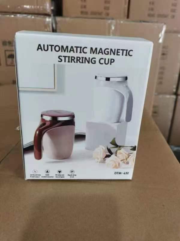304 Stainless Steel Automatic Stirring Mug with Magnetic Rotation