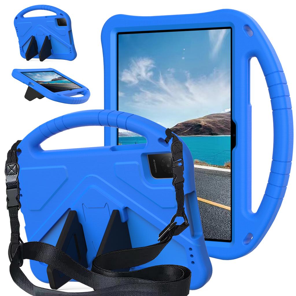 Cartoon EVA table Case with rear bracket, suitable for TCL 10 L Gen 4 3 2 10.1" Anti-Slip Kickstand Cover with shoulder straps