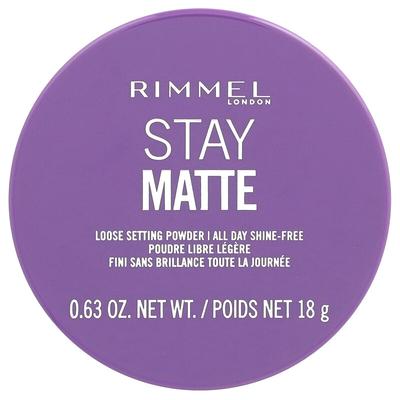 Stay Matte, Loose Setting Powder, 001 Transparent, 0.63 Oz (18 G)