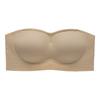 Invisible seamless strapless underwear for  is non-slip and cannot fall off. Small breasts gather and cross beautiful back bra cover 