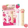 UNICAT - Cat Paw Lip Balm Set Strawberry + Peach