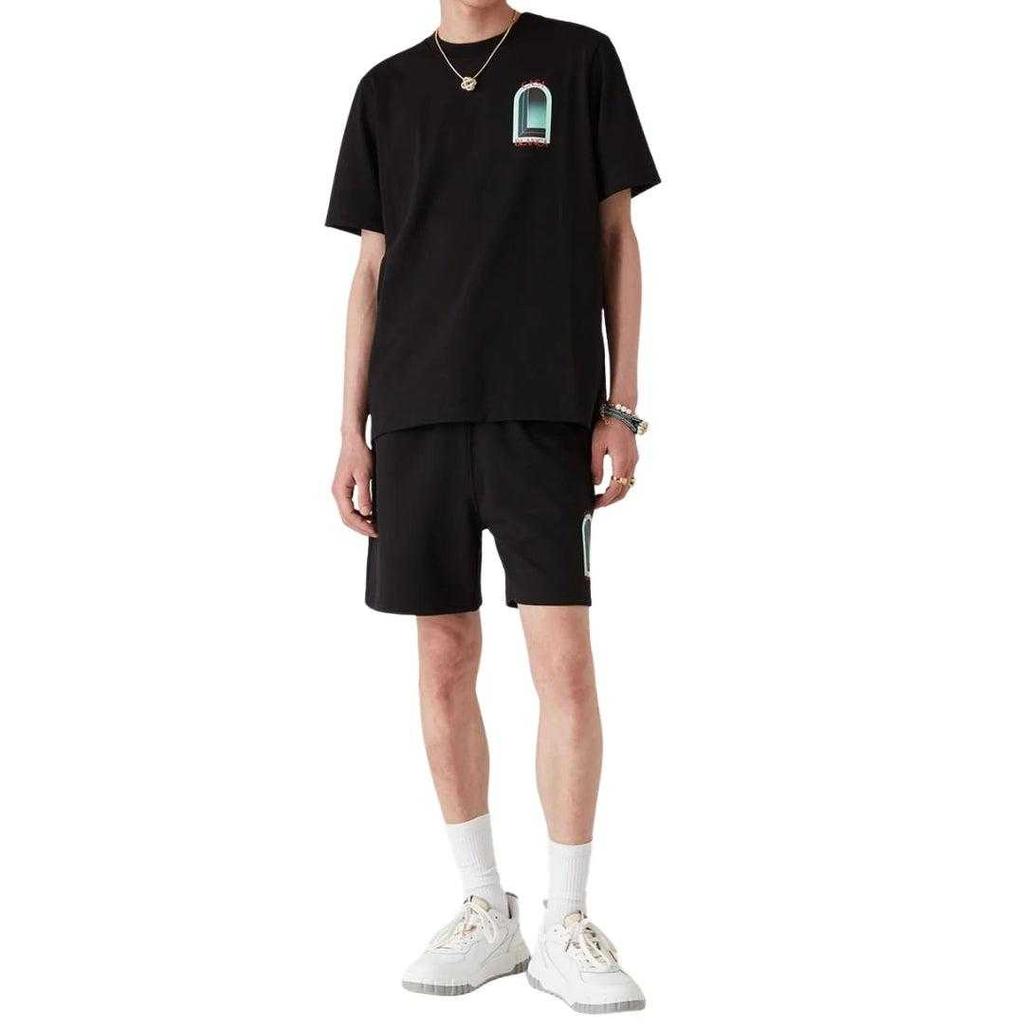 Casablanca Herren L´Arche Baumwoll-T-Shirt