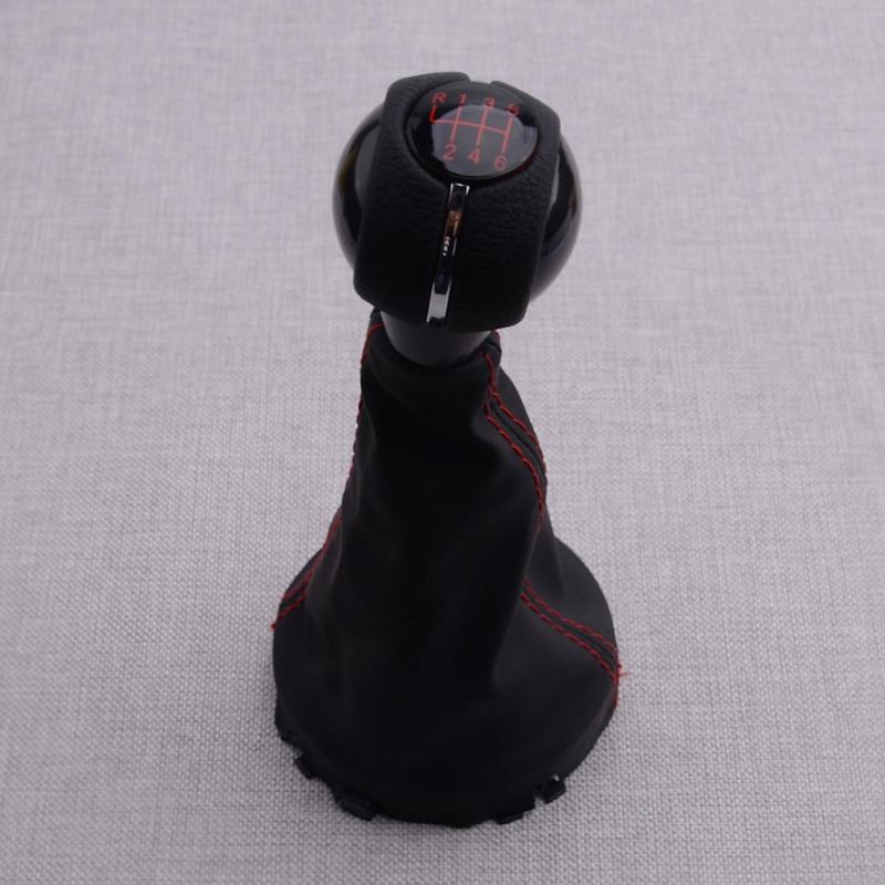 6 Speed Car Manual Gear Shift Knob Cover Gaiter Boot Fit for Mini Cooper F55 F56 F54 F57 F60