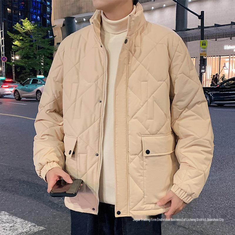 90-300 Jin Extra-Large Quilted Cotton Men's Winter Jacket - Ultra Thick & Casual