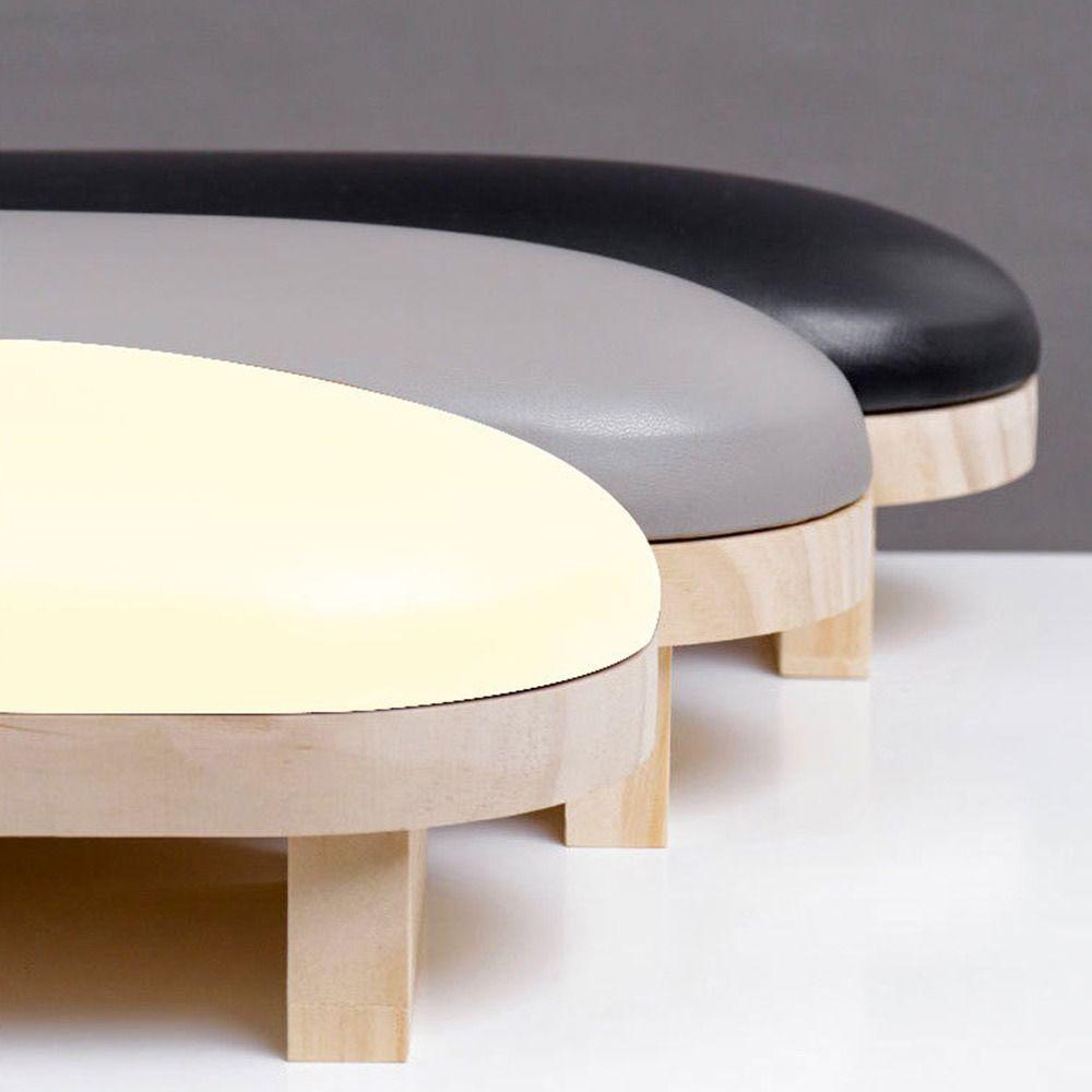PU Leather Nail Art Hand Cushion Wood Stand Nail Hand Holder Soft Manicure Table Mat  Nail Art