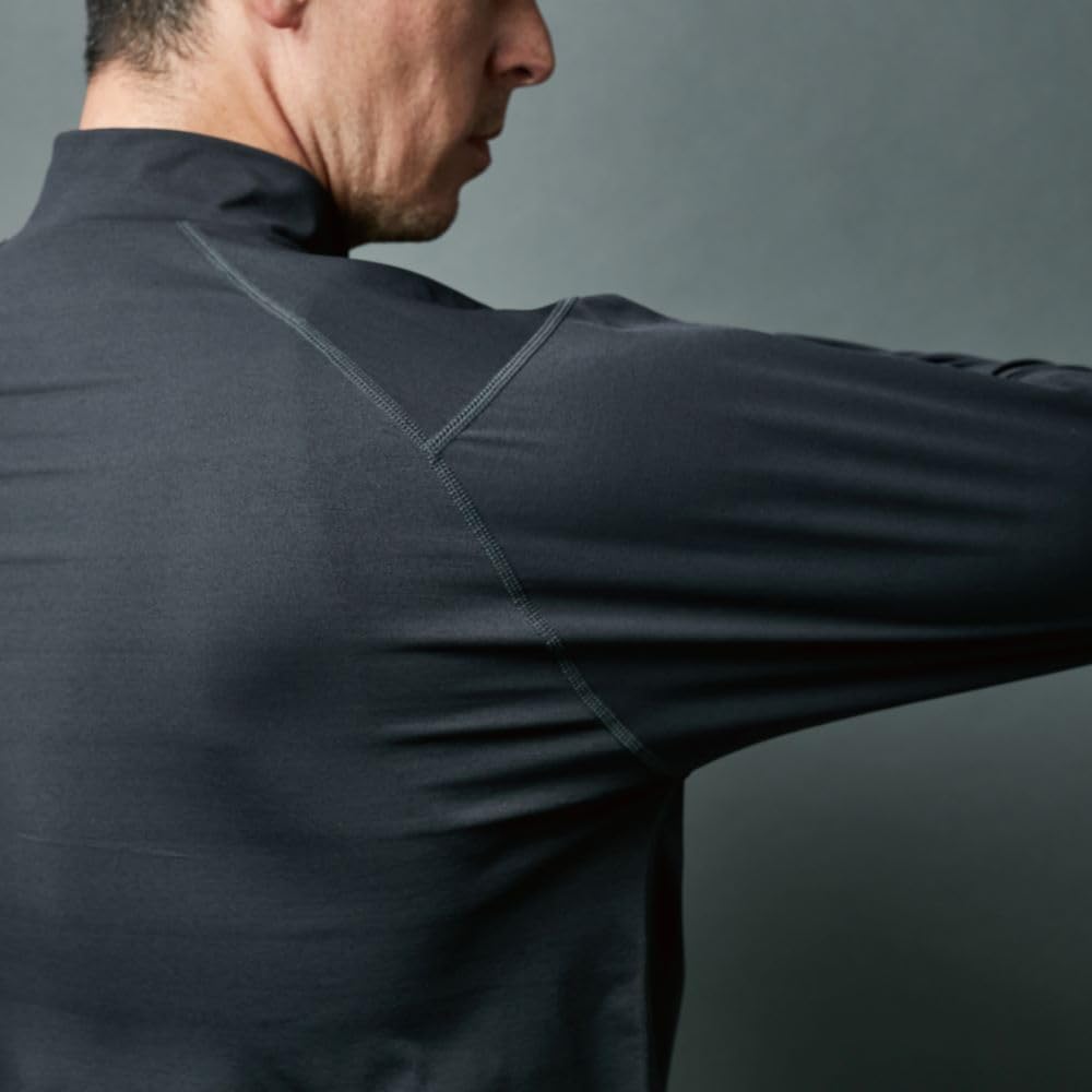 TS DESIGN TS DEO Dry Mock Neck For All Seasons Charcoal Gray 8505 25 L