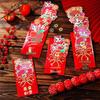 3D Year of the Horse Large Red Envelope: Creative Cartoon Design for Spring Festival & New Year Lucky Money