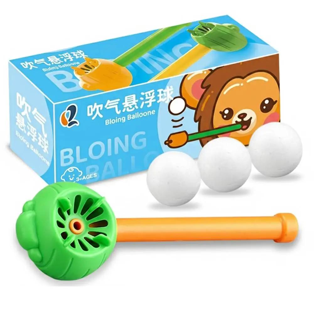 

Children Blowing Floating Ball Toy Fun Lung Exercise Training Classic Party Breath Gift Nostalgic N2h6