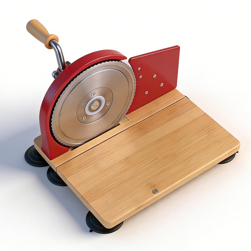 Manual Bread Cutter for Homemade Sourdough Bread Hand Crank Slicing Tool Thickness Evenly Slicing Stainless Steel