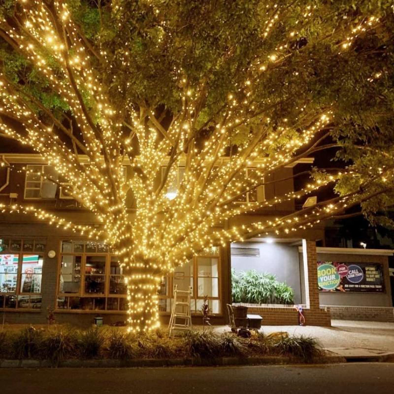 Solar String Fairy Lights 7m 12m 22m 32m LED Waterproof Outdoor Garland Solar Power Lamp Christmas For Garden Decoration