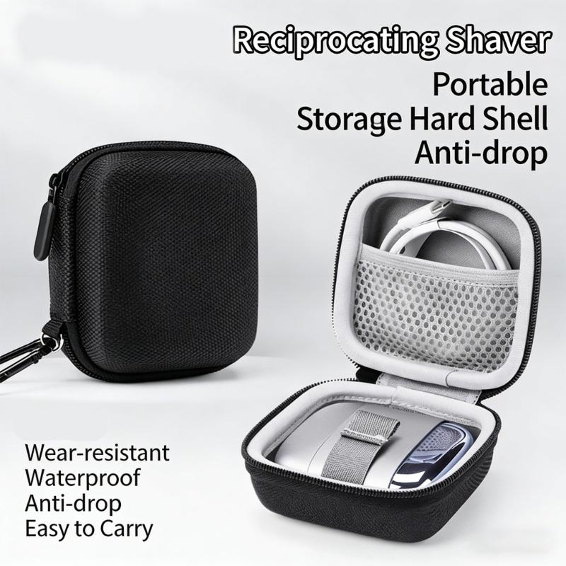 Storage Box for F8 Shaver Travel Carrying Case Electric Shaver EVA Box Shockproof Protective Case Portable Pouch