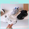 Kids Athletic Sneakers With Breathable Synthetic Leather For Spring And Autumn Playtime