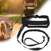 Retractable Elastic Dog Leash Pet Supplies Waist Bag with Reflective Leash Pet Leash Hands-Free Dog Leash for Running Walking