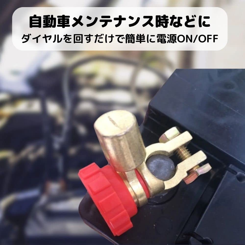 PLEAVIT Kill Switch Cut Terminal Car D Terminal 24v (Red)