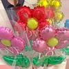 10pcs Romantic Daisy Rose Flower Balloon Colorful Five Petal Flower Balloon  Valentine’s Day Gift