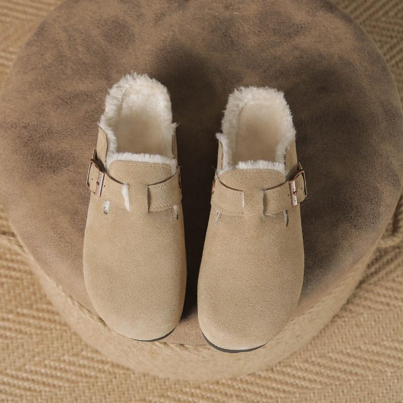 Cotton Slippers for Women - New Style Shoes. Winter and Autumn Thick-soled and Padded Shoes.
