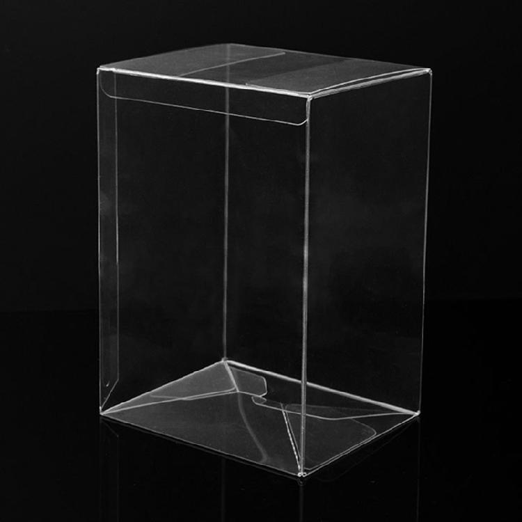 Scratchproof Card Collection Box With Clear Design PVC Packing Box Display Holder For Various Card Organzing Solution