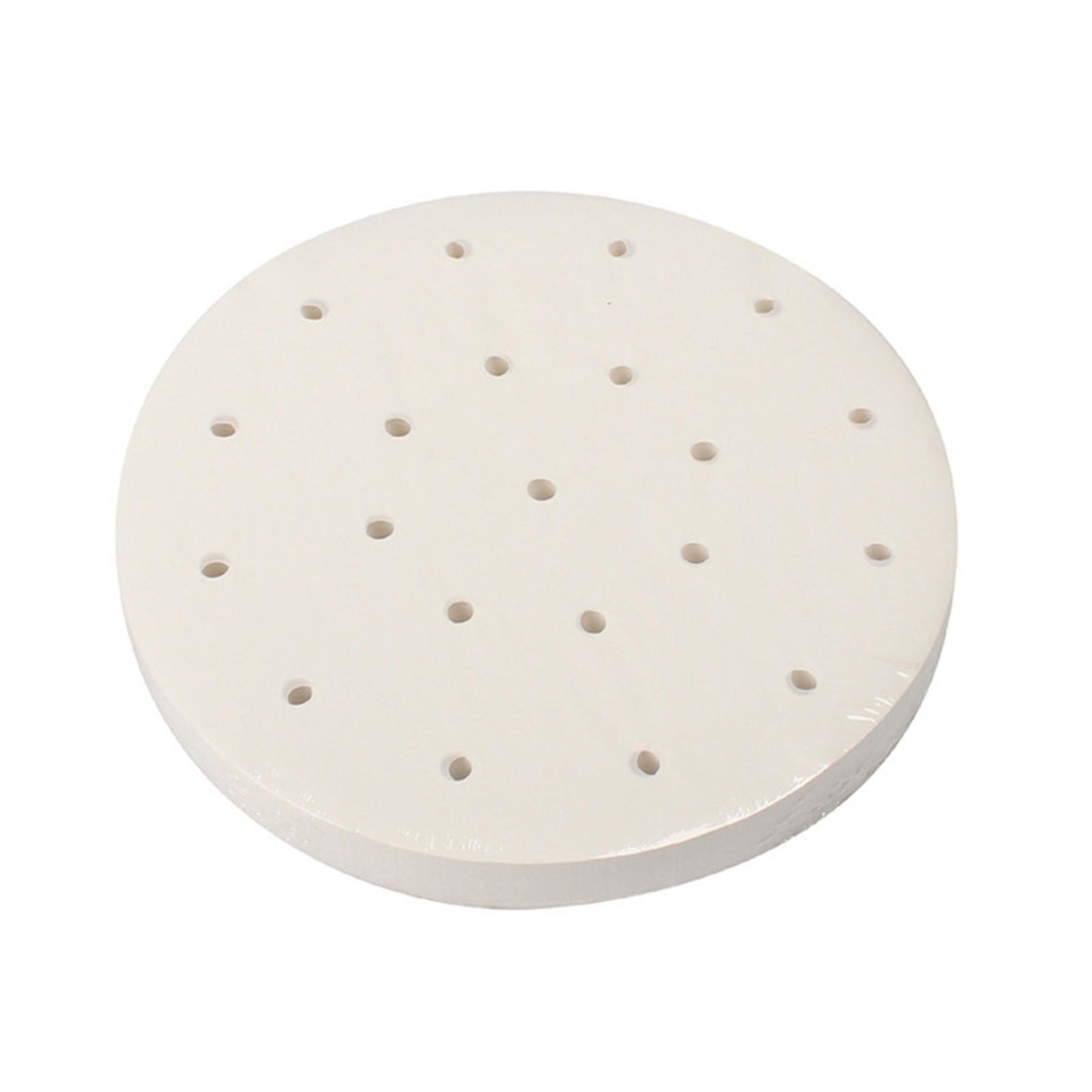 

Round Fryer Parchment Paper Liners Perforated Parchment Filter Paper білий
