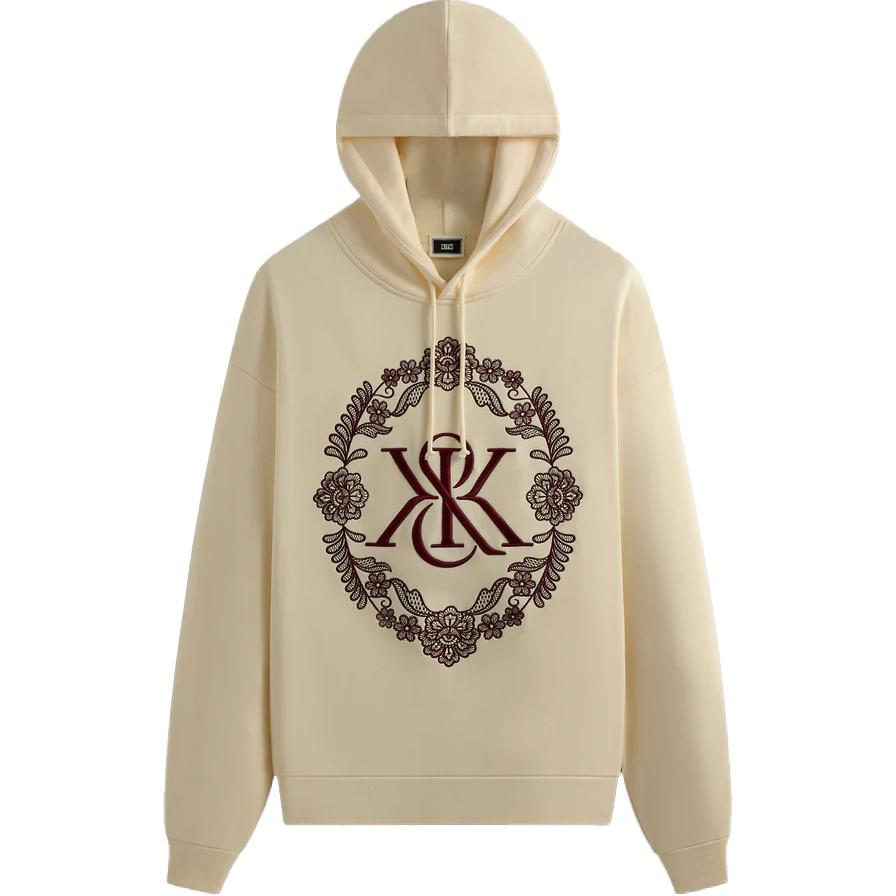 Kith Цветочный Кружевной Худи Nelson Fashion Мужские Худи Бежевый KHM032669-104 S