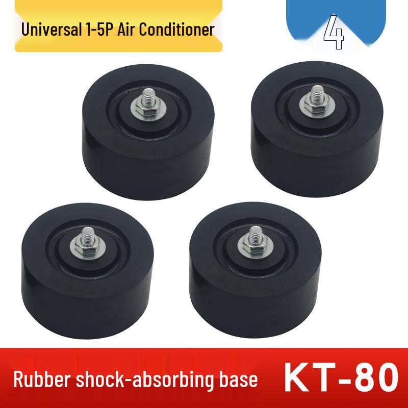 Universal Soundproof Anti-Vibration Air Conditioner Pad with Thick Rubber Base