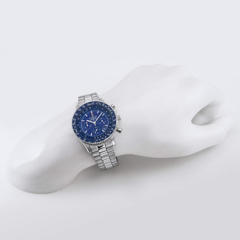 Hodinky Ghione Flight Timer Pilot Chronograph FT42SNV Day Father's