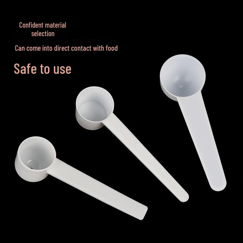 Jednorazowe Plastikowe Łyżki Miarkowe: 1-10 g dla Mleka w Proszku i Płynów