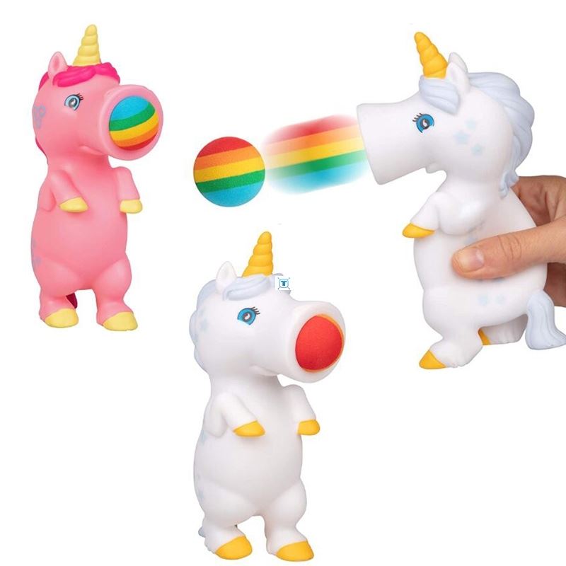 Fashnics Animal Squeeze Shooting Ball Cute Animal Foam Ball Children's Toy Strange Gadget Autism Sensory Anti Pressure Toy Pinching