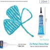 Beibao 3D Fabric Outline Pen Set - Gold & Colors for DIY Students